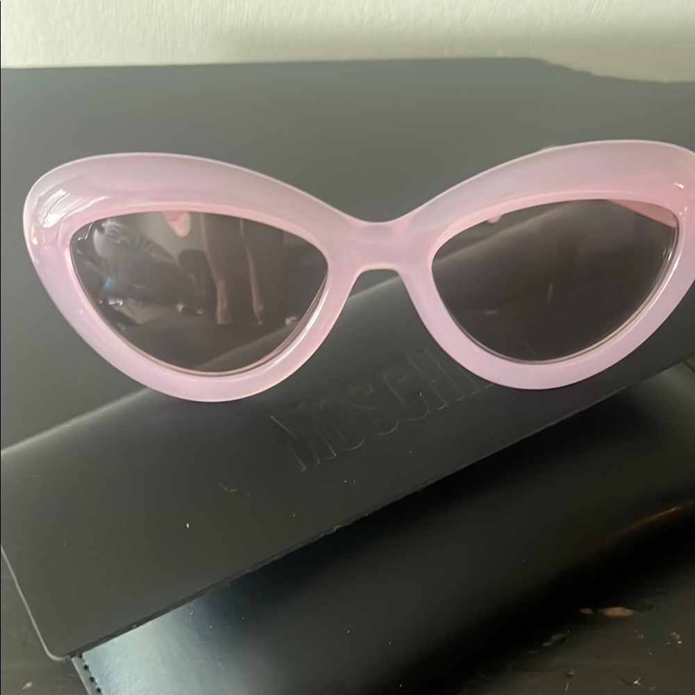Moschino Pink Cat-Eye Sunglasses